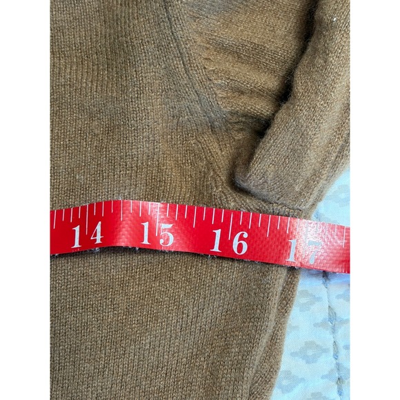 Wilfred Aritzia Brown 100% Cashmere Turtleneck Sweater 2XS  Camel EUC - Picture 5 of 6